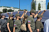 На набережной Саратова развернули 140-метровый триколор