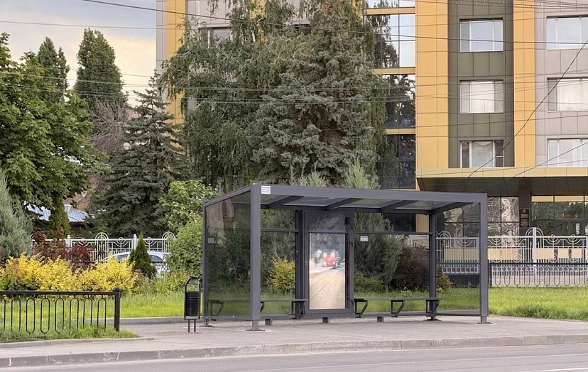 В Саратове обновляют остановочные пункты